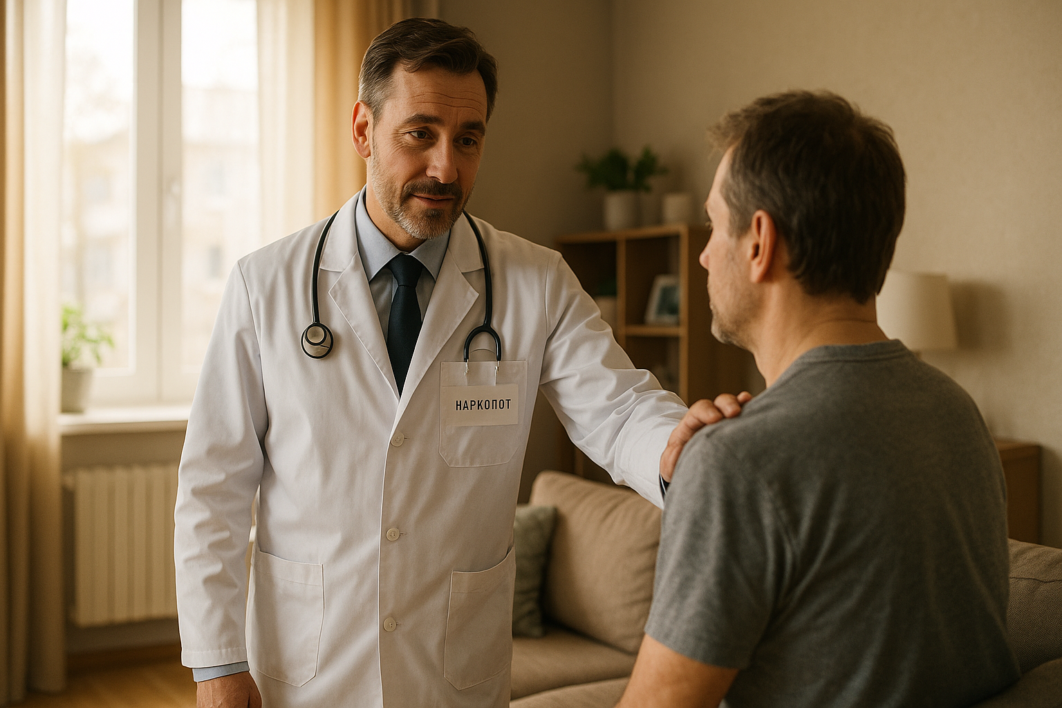 Прием нарколога на дому